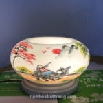 Đèn xông tinh dầu – cảnh làng quê 2