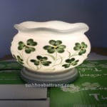 Đèn xông tinh dầu – hoa xanh